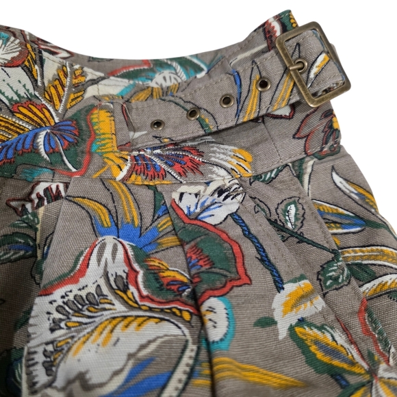 Banana Republic linen Floral Patterned Women's Shorts - Picture 7 of 15